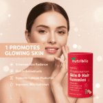 Nutribliz Skin & Hair Gummies for Glowing Beauty - Image 2