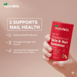 Nutribliz Skin & Hair Gummies for Glowing Beauty - Image 4