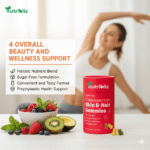 Nutribliz Skin & Hair Gummies for Glowing Beauty - Image 5